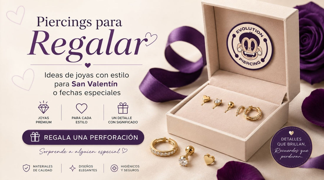 Piercings para regalar: ideas de joyas con estilo para San Valentín o fechas especiales