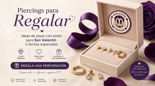 Piercings para regalar: ideas de joyas con estilo para San Valentín o fechas especiales