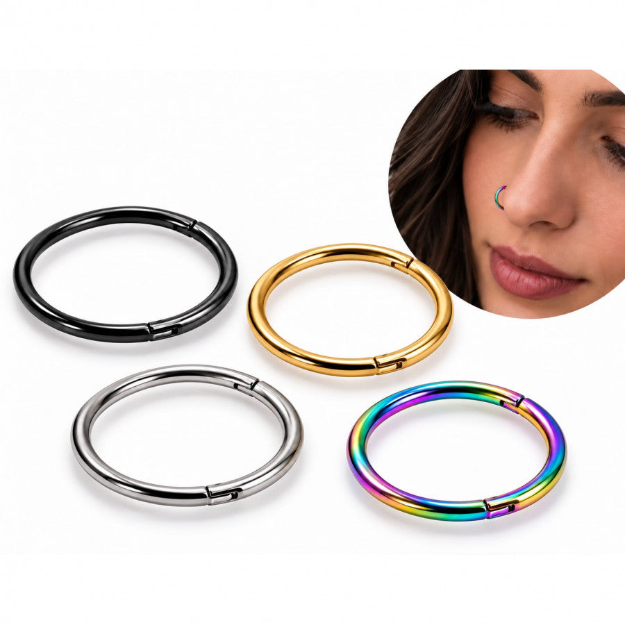 Aro continuo aro continuo disponible en calibres 18G y 20G y en diferentes colores en material según referencia - EP127B