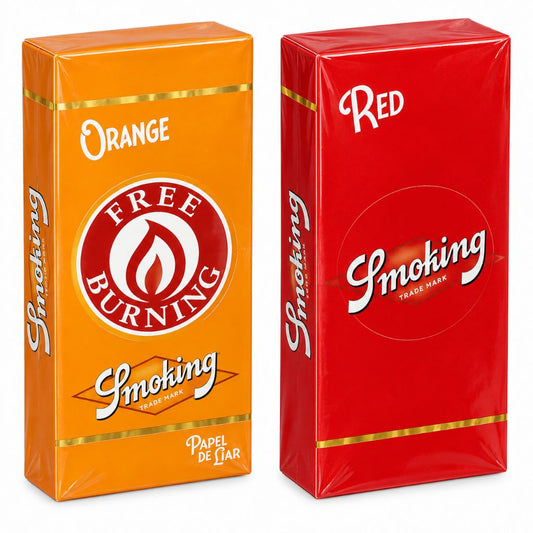 Caja Smoking Naranja y Rojo Clásico | Evolution Piercing - EP345