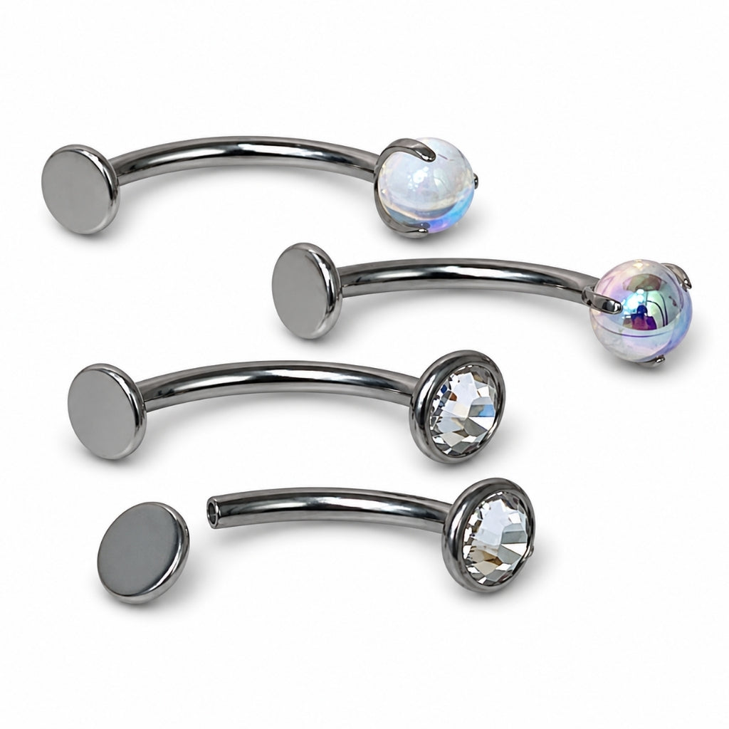Floating Navel Titanio 10,12,14 mm Ombligo | Evolution - EP216