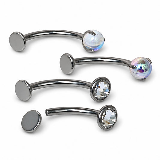 Floating Navel Titanio 10,12,14 mm Ombligo | Evolution - EP216