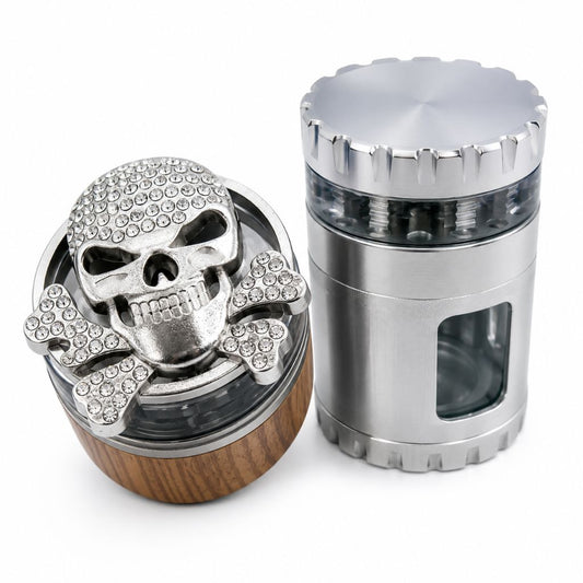 Grinder Calavera Circones Tobacco | Evolution Piercing - EP400