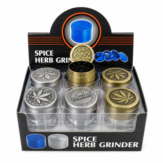 Grinder 1 Piso Metálica Economica | Evolution Piercing - EP402