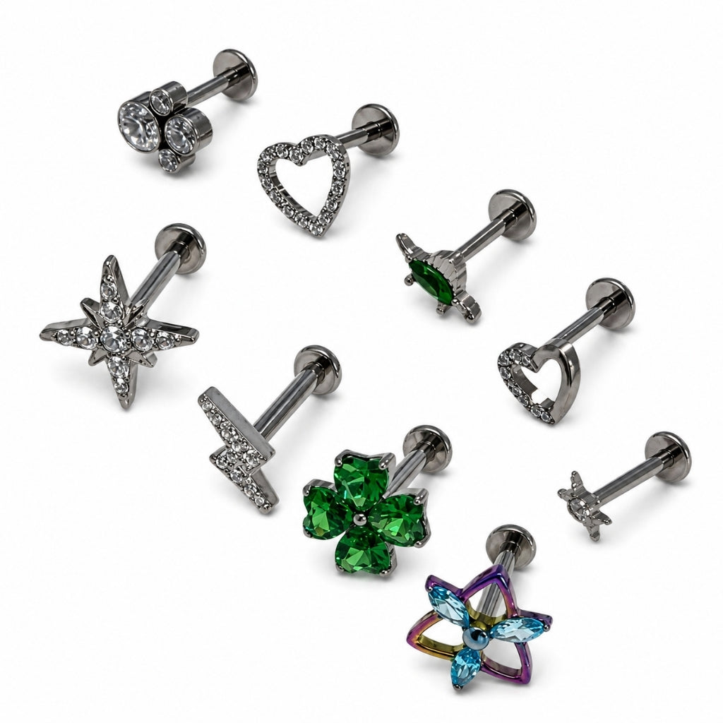 Labret Titanio Premium para Piercing | Evolution Piercing - EP577
