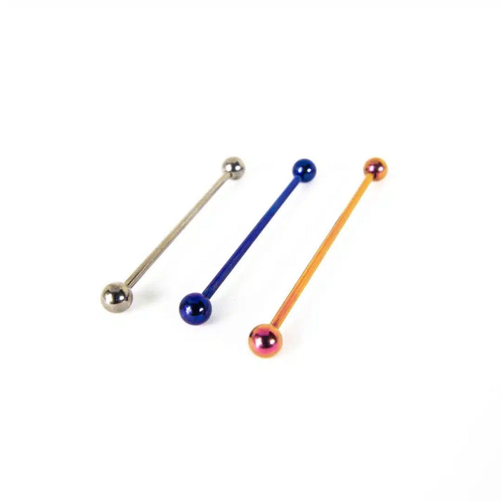 Industrial de titanio para piercing piel sensible