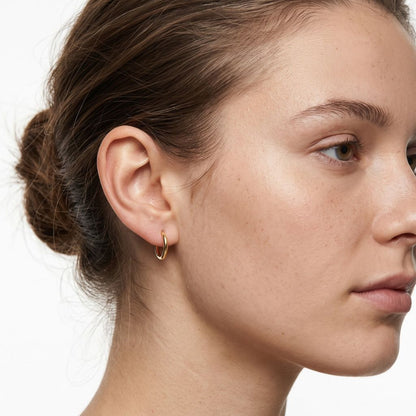 Aro Continuo Oro 18K Italy Premium 8 mm para Piercing