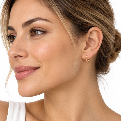 Aro Continuo Oro 18K Italy Premium 8 mm para Piercing