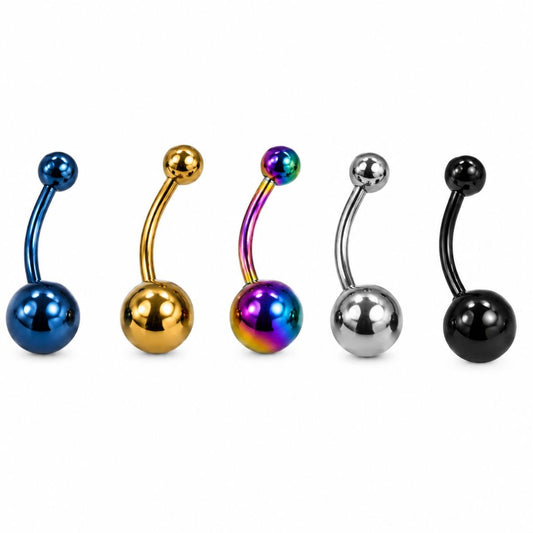 Ombligo Acero Bola Pequeña Básico para Piercing | Evolution Piercing - EP392