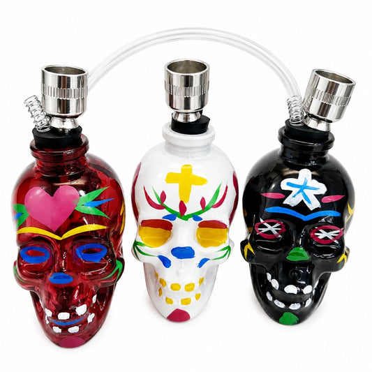 Pipa Calavera Bong Pintada | Evolution Piercing - EP576