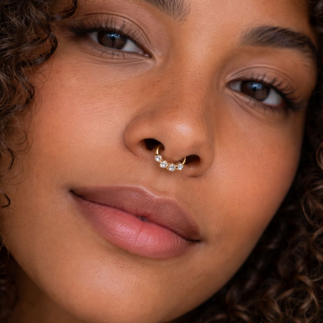 ¿Quieres hacerte un piercing septum?