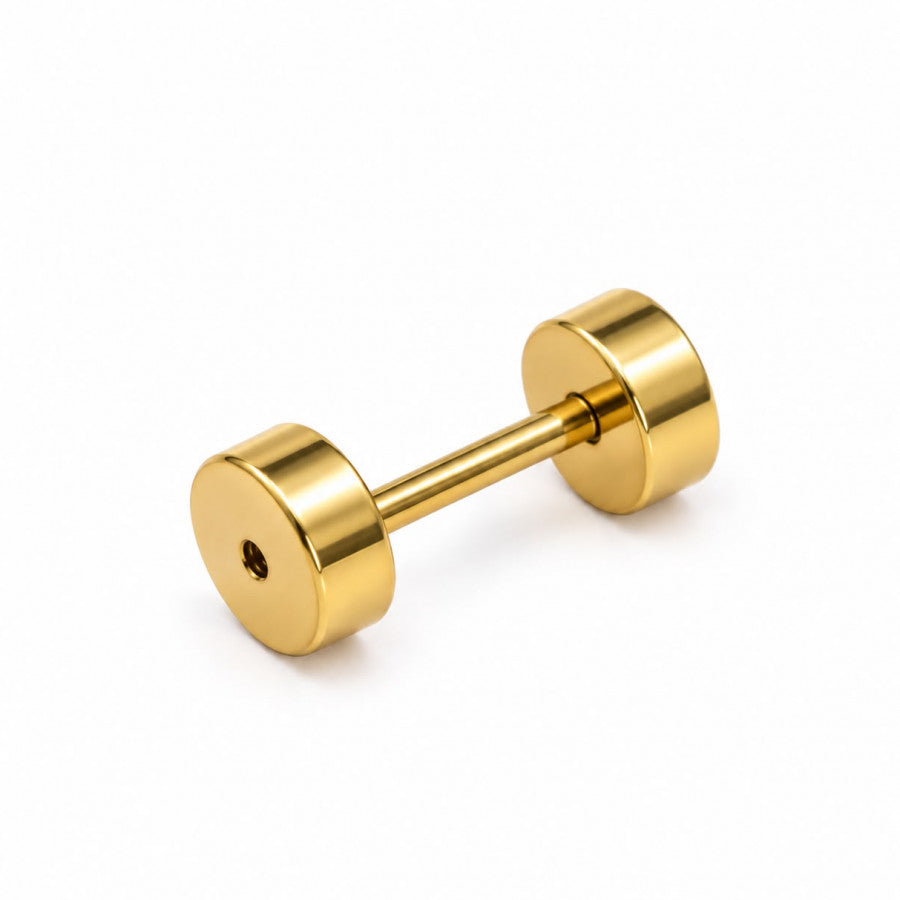 Simulador de expansión Acabado dorado en Acero 316L - EP159C | Evolution Piercing