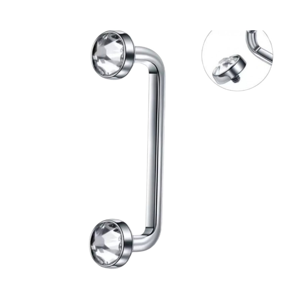 Surface 14G Titanio Largo 12,14,16 para Piercing | Evolution Piercing - EP616