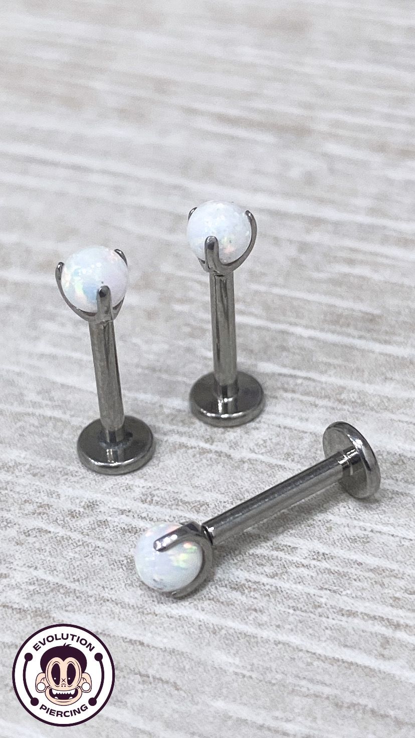LABRET OPALO TITANIO